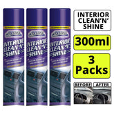 3X Interior Clean & Shine 300ml Spray Paint